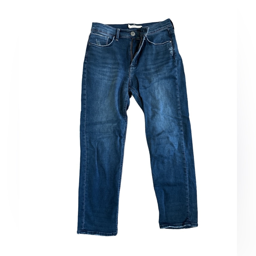 Weatherly 28L Pierce High Rise Straight Leg ankle jeans